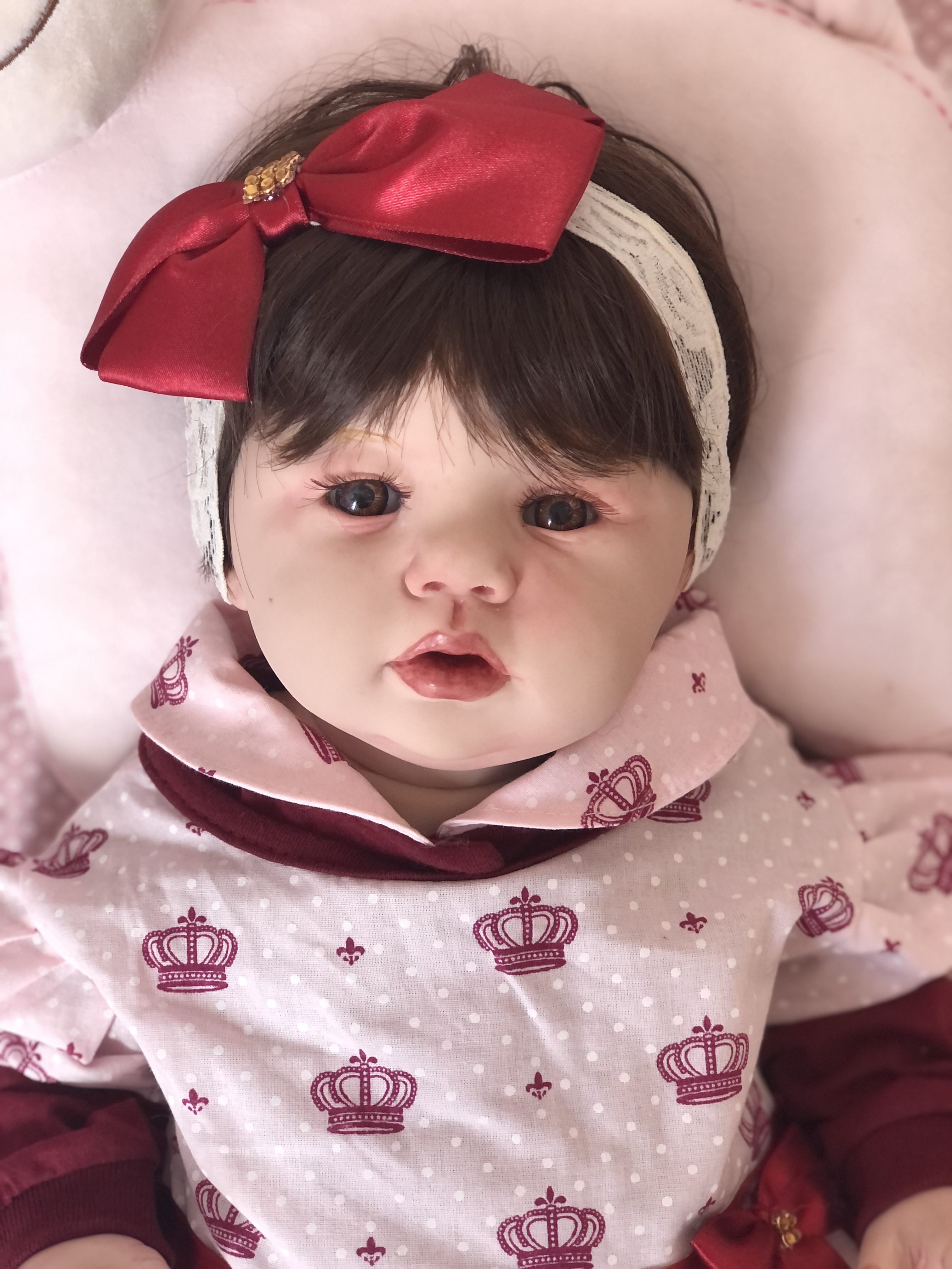 Boneca Bebê Reborn Realista Corpo Silicone Original Barata