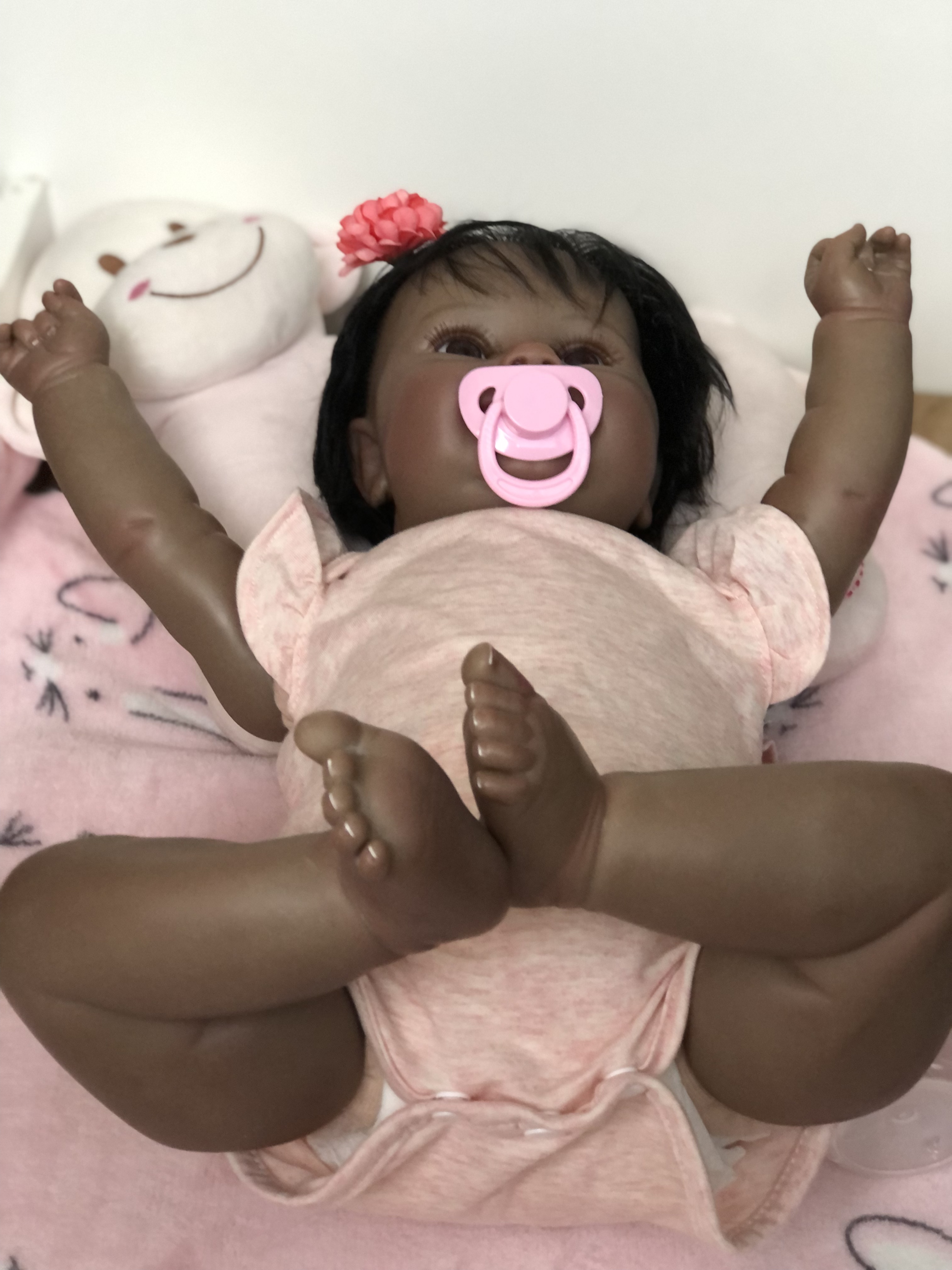 Por encomenda Bebê reborn negra, Bebês Meninas